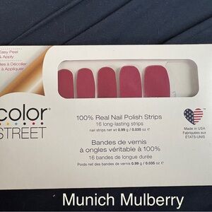 Color Street Munich Mulberry Nail Strips